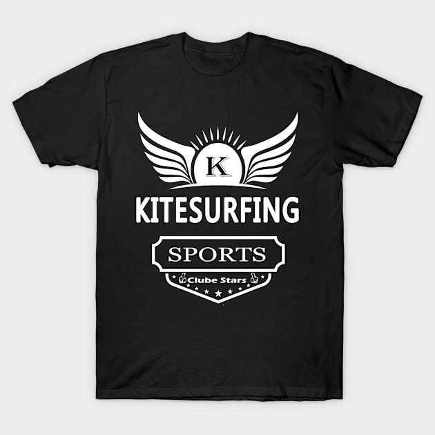 The Kitesurfing T-Shirt by Polahcrea